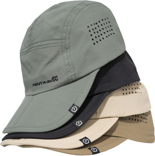 Pentagon Zakros Cap Jockey Hunting Hat Black