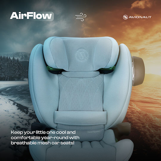 Avionaut Maxspace Scaun Auto pentru Copii High-back Booster i-Size cu Isofix Gri 15-50 kg