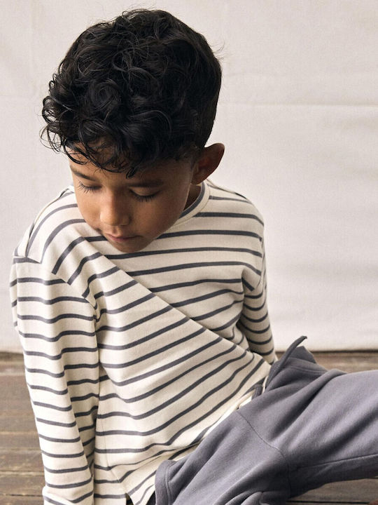 Kids' Shirt Long Sleeve Beige