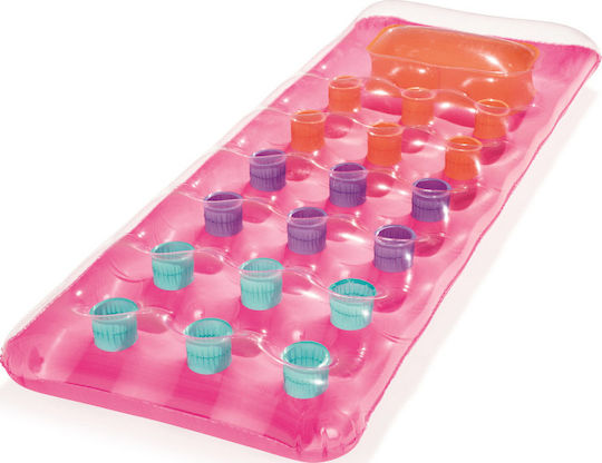 Bestway Bestway Pool-Luftmatratze Mit Glitzer Rosa 188x71cm
