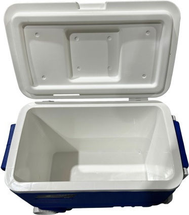 Kühlbox Atlantic 45l Räder Passiv Blau