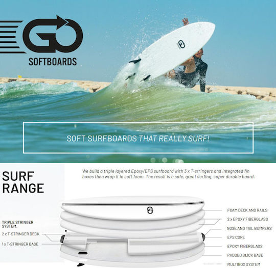 SCK Softboard 8.0 Σανίδα Surf