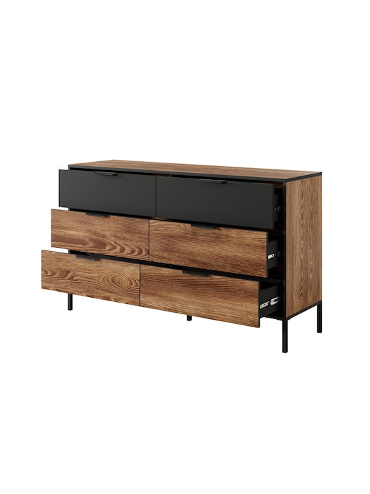 Σετ Комплект Спалня Chestnut + Anthracite 160x200бр 4бр