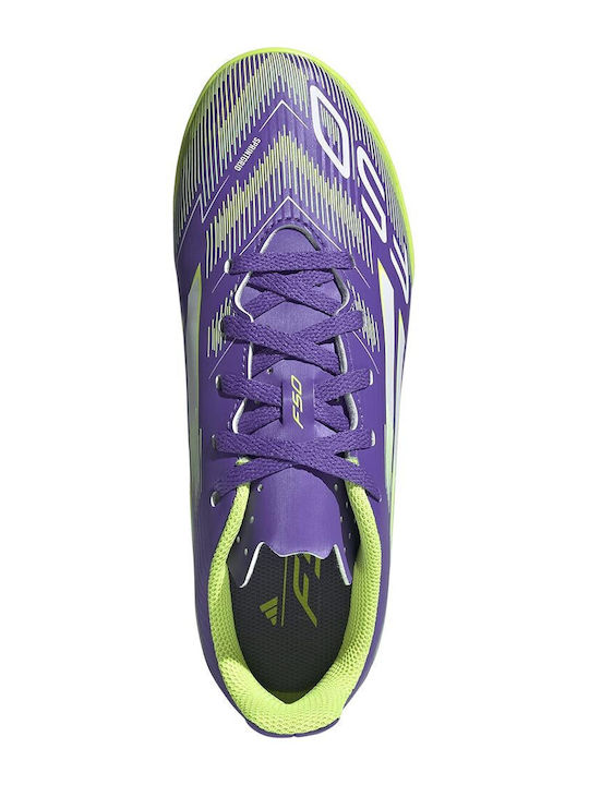 adidas F50 Club Turf Purple Rush / Cloud White / Lucid Lemon