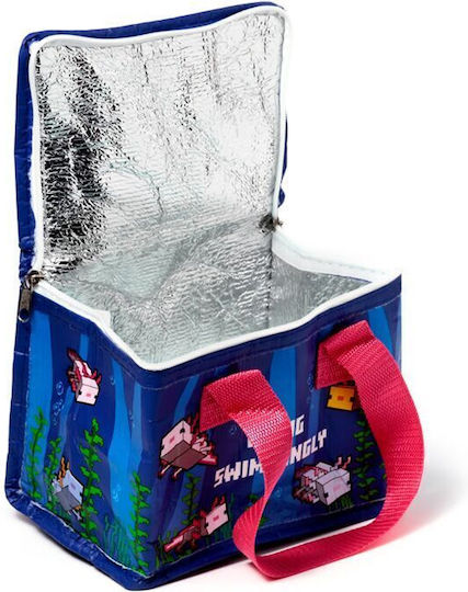 Puckator Geantă Izotermică de Prânz de Mână pentru Școală Minecraft 17 x 13 x 20cm