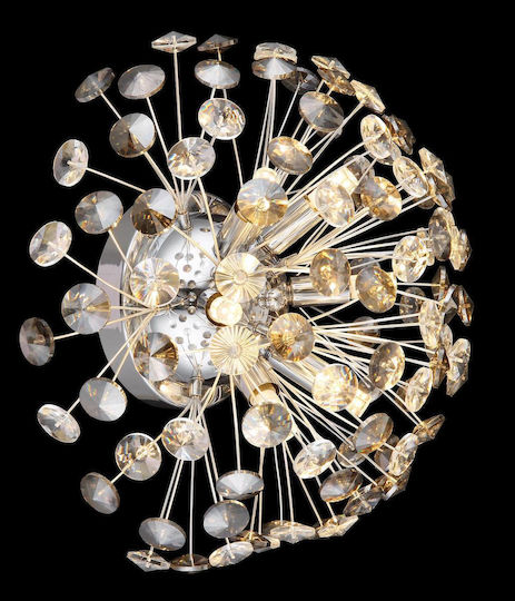 Globo Lighting Светлина за стена с Цокъл G9 Прозрачен 40 см
