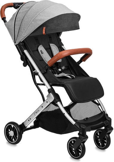 Momi Estelle Light Cărucior pentru Bebeluși Potrivit de la 6+ Luni Argintiu 7.1kg