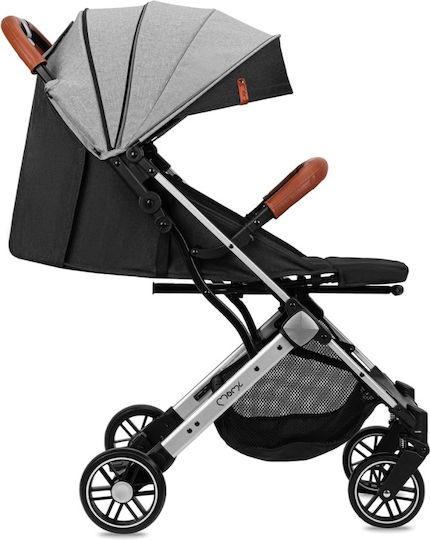 Momi Estelle Light Cărucior pentru Bebeluși Potrivit de la 6+ Luni Argintiu 7.1kg