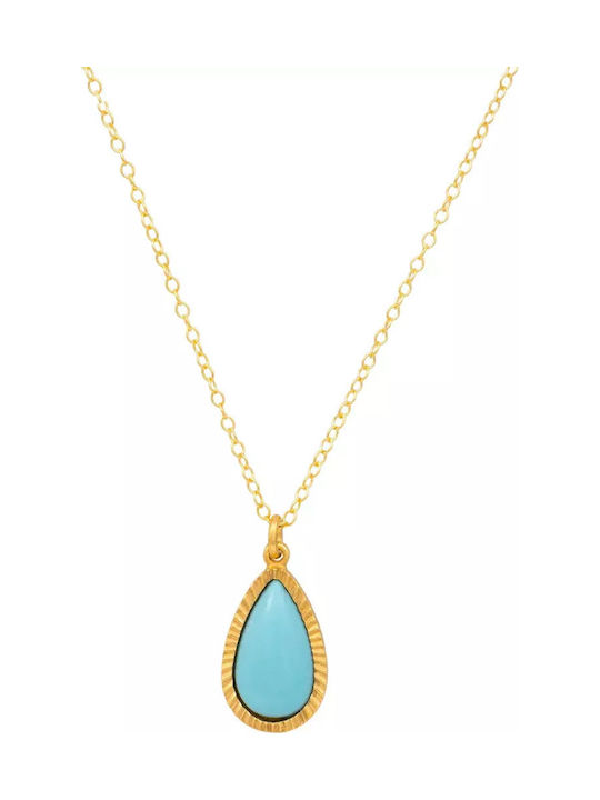Necklace Made of Gold Plated Silver Necklace Made of Gold Plated Silver