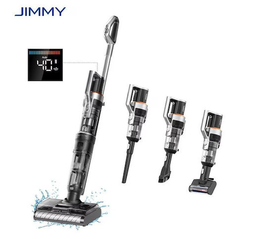 Jimmy Hw11 Pro Max Επαναφορτιζόμενη Σκούπα Stick Μαύρη