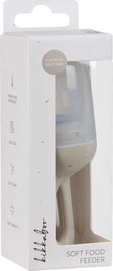 Kikka Boo Silicone Baby Feeder for 6+ months Beige