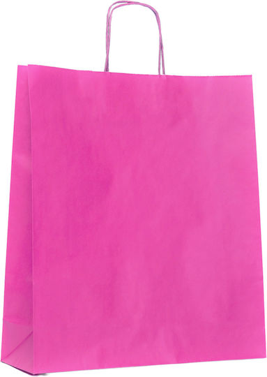 Paper Bag Fuchsia Twisted Premium 45x15x49 200pcs