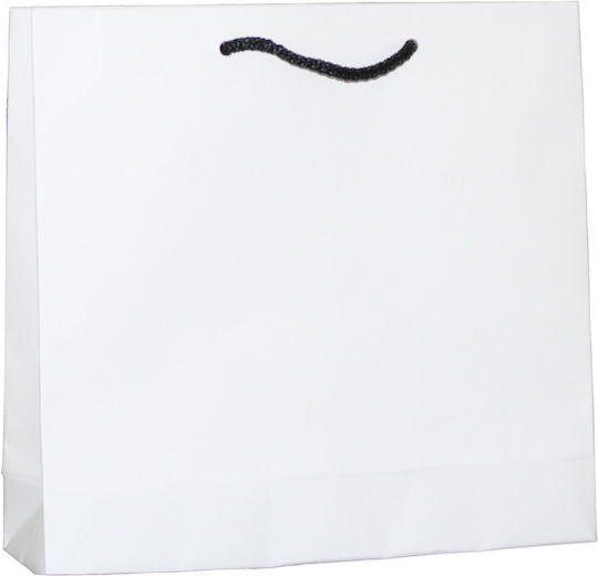 Papier Plastiktüte Ohne Kunststoffbeschichtung Weiße Kordel 52x15x40 100 Stück