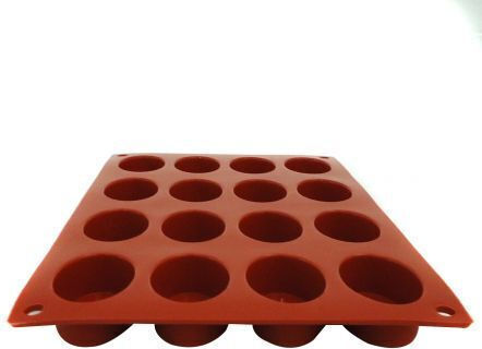 Silikon-Form Oval 16 Plätze 53*33*20mm