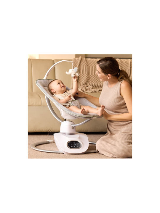 Momcozy Electric Relax pentru Bebeluși Leagăn Gri