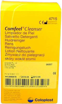 Coloplast 4715 Comfeel Cleanser Șervețele 30 Bucăți