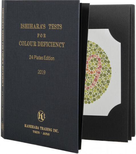 Test de Daltonism Ishihara 24 Cartonașe