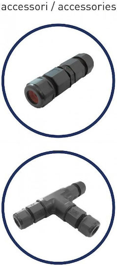 Προβολέας Φωτιστικό Τοίχου Led Αλουμίνιο Orlando90 H31,3 Φ24,3 Bot Lighting Orlando90g Γκρι