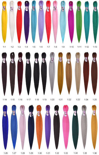 Cocktail Hair Extensions Ράστα 28" 85gr Νο 1-22 27# Καστανόξανθο