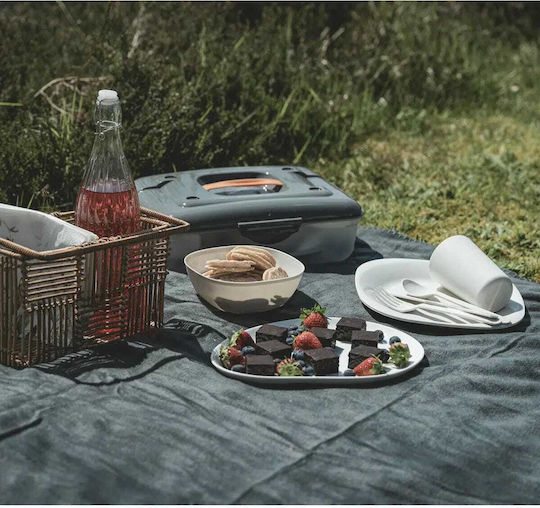 Easy Camp Picnic Blanket Set 25x34cm In White Colour
