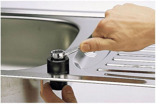 Διάτρηση Νεροχύτη Inox Φ35μμ Kuchinox Okw 000t