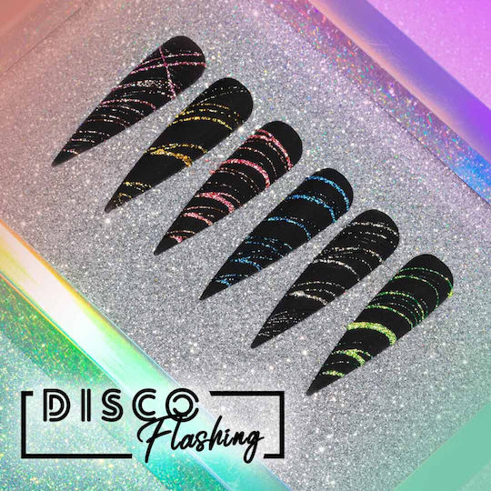 Disco Flashing Anniversary Spider Gel Mollylac 3g
