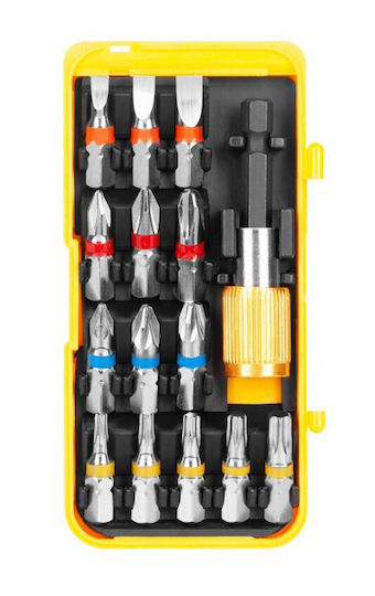 Rebel Schraubendreher-Bits Set 15 Stück