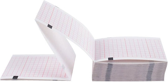 Fukuda & Nihon Kohden Echocardiography Recording Paper 63mm X 75mm X 300 Pieces