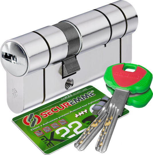 Security Lock Securemme Mechanical+ Cylinder Securemme K22+ Defender Securemme Pa_color-defender Bronze