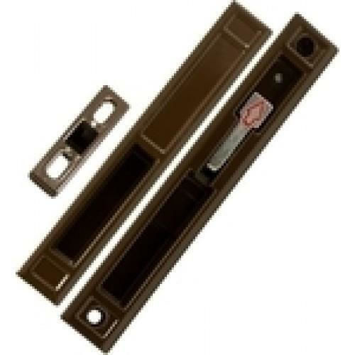 Sliding Aluminum Door Lock White 1012