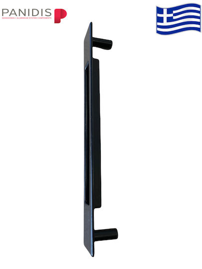 Schlösser Für Schiebetüren Aus Aluminium Κα-370 & Κα-380 Schwarze Μακεδονικής