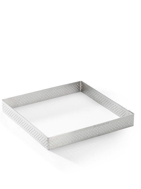 De Buyer Inox Tart Baking Pan 8x8x2cm