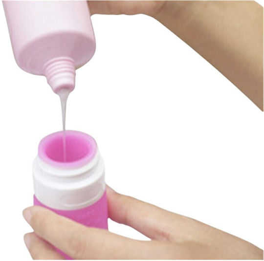 Reisegröße Silikonflasche 90ml 1 Stück 10omo18