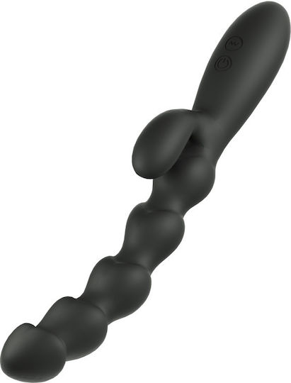 Kinksters Πρωκτικές Μπίλιες με Δόνηση Μαύρες