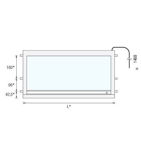 Illuminated Base Ada Forma E Funzione Aluminum Cabinet 204-fondoluc60