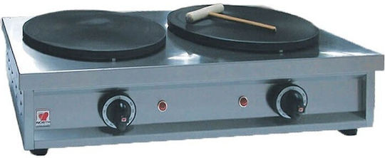 North Double Commercial Crepe Maker LPG 5.2kW with Stove Diameter 35cm