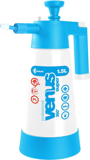 Kwazar Venus Super Pro+ 360 Pressure Sprayer with Capacity 1.5lt in Blue color