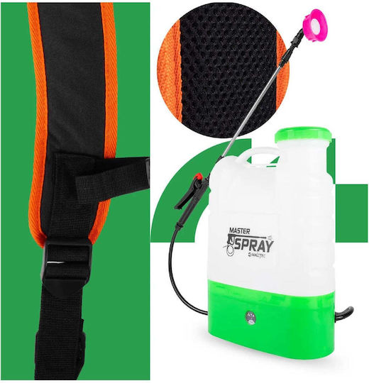 Backpack Electric Garden Sprayer 16 L Capacity Maltec 111438