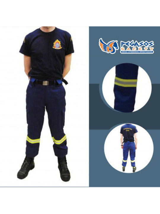 Firefighting Trousers Bizflame Plus New Uniform W2503 Pegasos Safety