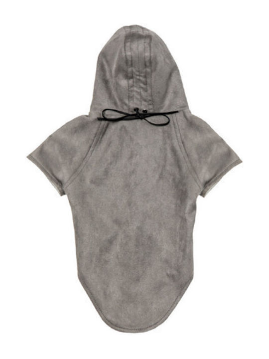 Glee Hundemantel Wasserdicht Gray mit Rückenlänge 38 cm.