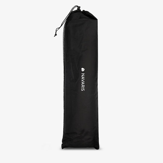 Navaris Τραπέζι Αλουμινίου για Camping Πτυσσόμενο 55.7x40.5x38.5cm Γκρι