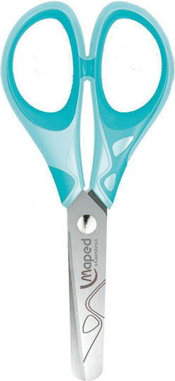 Maped Children's Scissors for Crafts 13cm with Metallic Blade Blue