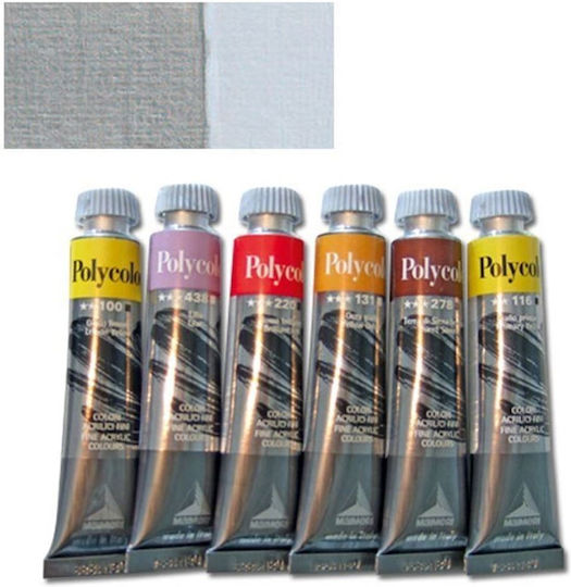 Maimeri Polycolor Acrylic Paint Set in Silber color Silber 20ml 1Stück