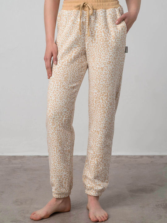 Jogginghose Beige