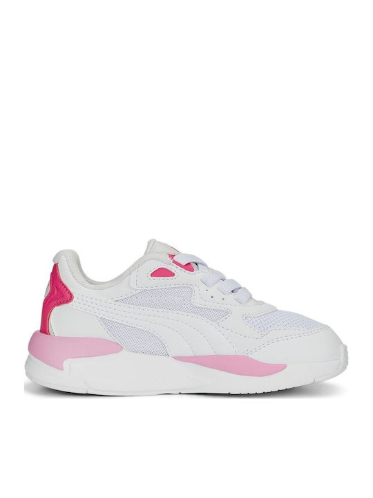 PUMA X Ray Speed Weiß Rosa Flieder Kinder Sneaker PUMA X Ray Speed Weiß Rosa Flieder Kinder Sneaker