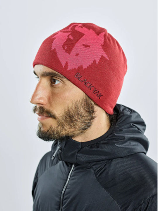 Unisex Fleece Stirnband Gestrickt in Rot Farbe