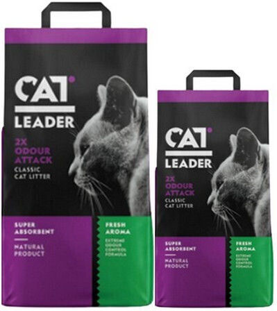 Cat Leader Classic Odour Attack Fresh Bentonite Cat Litter 5kg