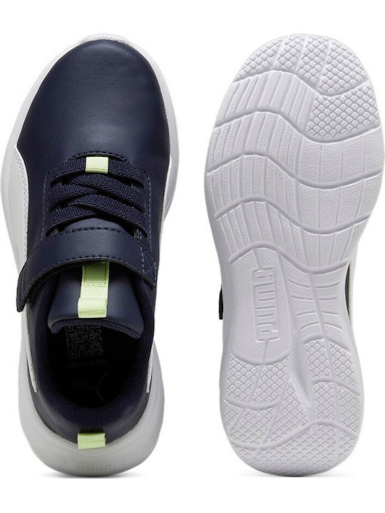 Rickie Runner Ps Παιδικά Sneakers με Σκρατς Μπλε