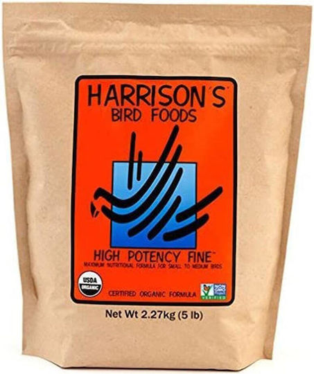 Granule Organice Complete Harrison's High Potency Coarse pentru Papagali Medii și Mari 1