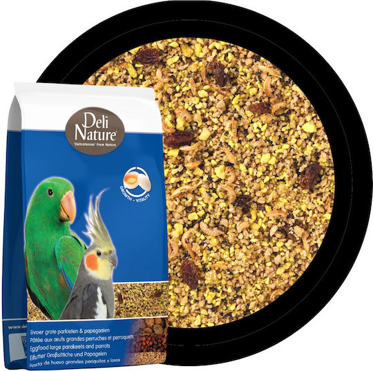 Deli Nature Υγρή Αυγοτροφή για Μεσαίους Παπαγάλους 800gr